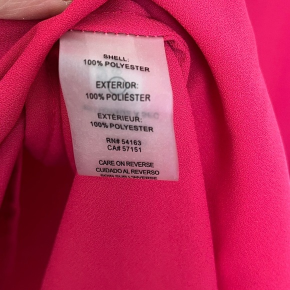 Calvin Klein Women's Pink Blouse - Picture 5 of 6